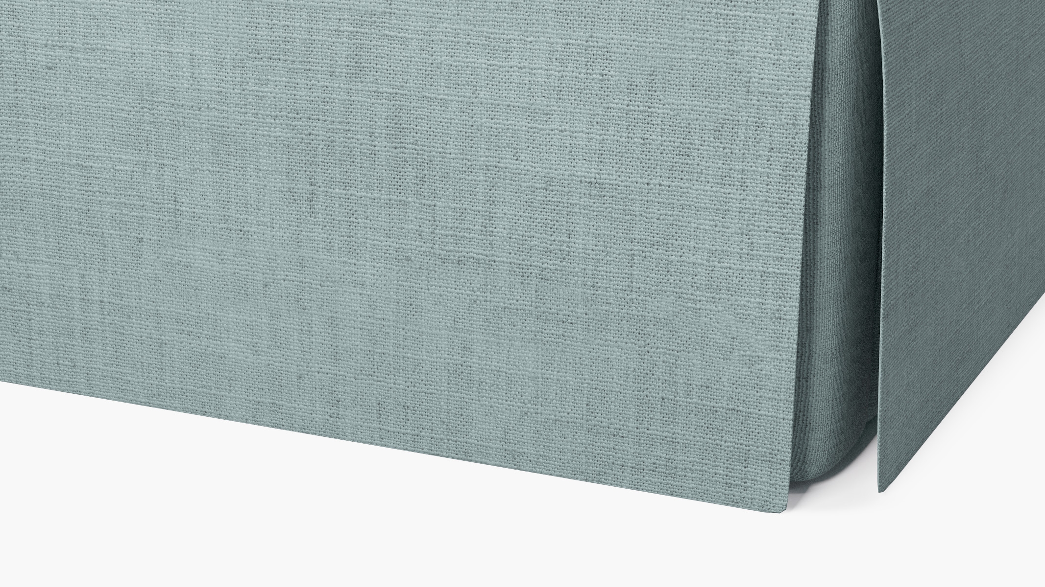 Skirted Track Arm Sofa, Cloud Luxe Linen, Standard (39") - Image 6