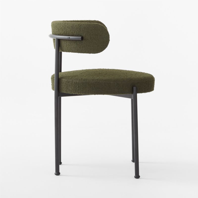 Inesse Boucle Green Dining Chair - Image 3