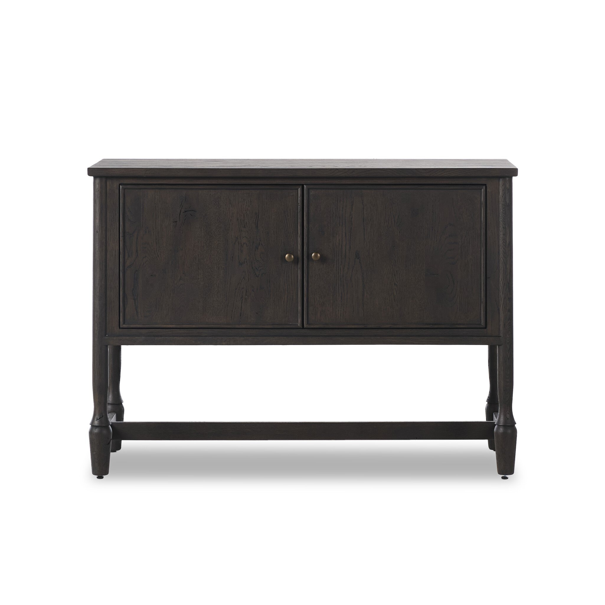 Bari Sideboard 46" - Cracked Smoked Black Veneer by Amber Lewis x Four Hands - Image 0