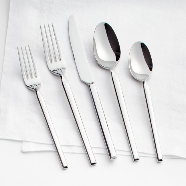 Sylvie 20-Piece Mirror Flatware Set - Image 0