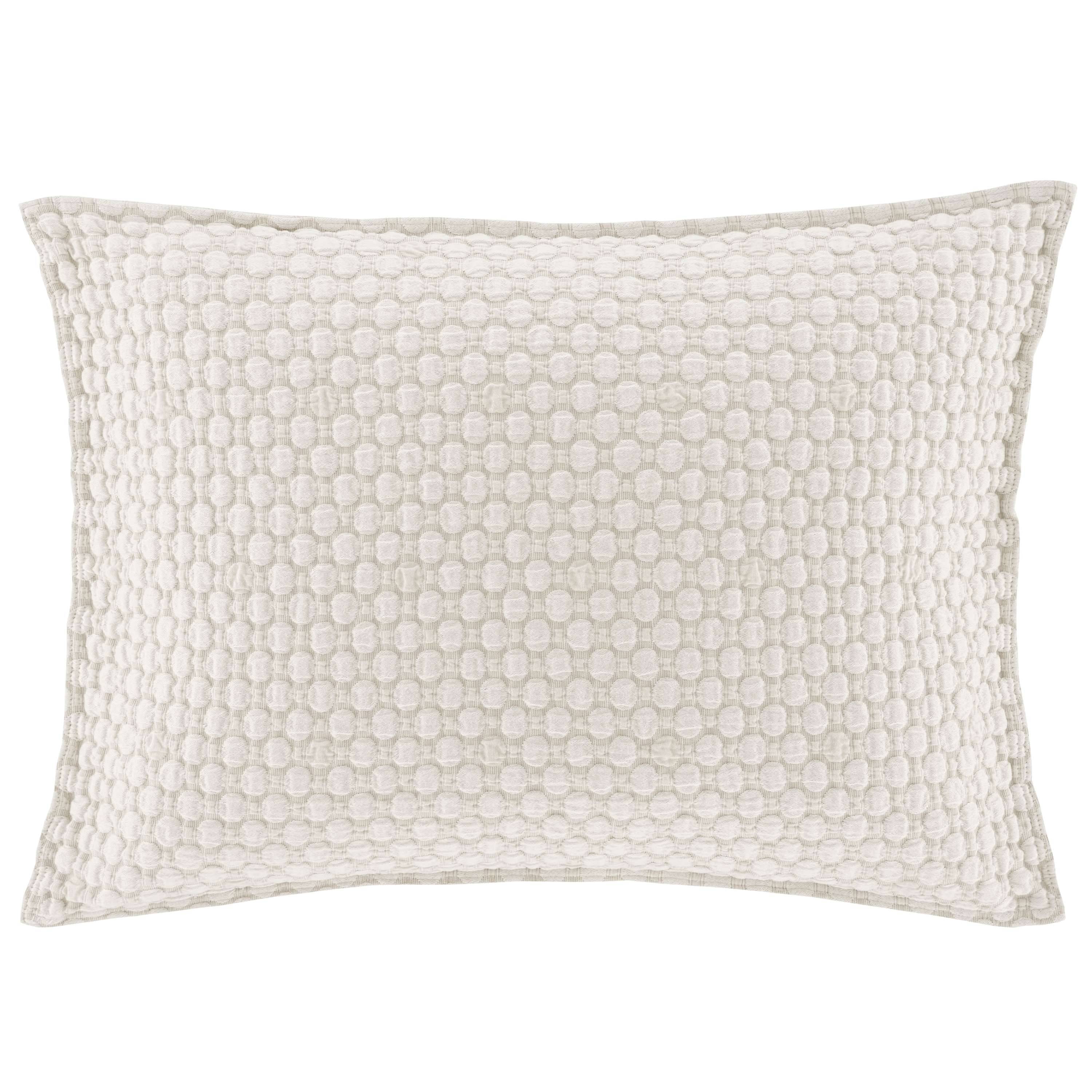 Lodi Sand Matelasse Sham - Image 1