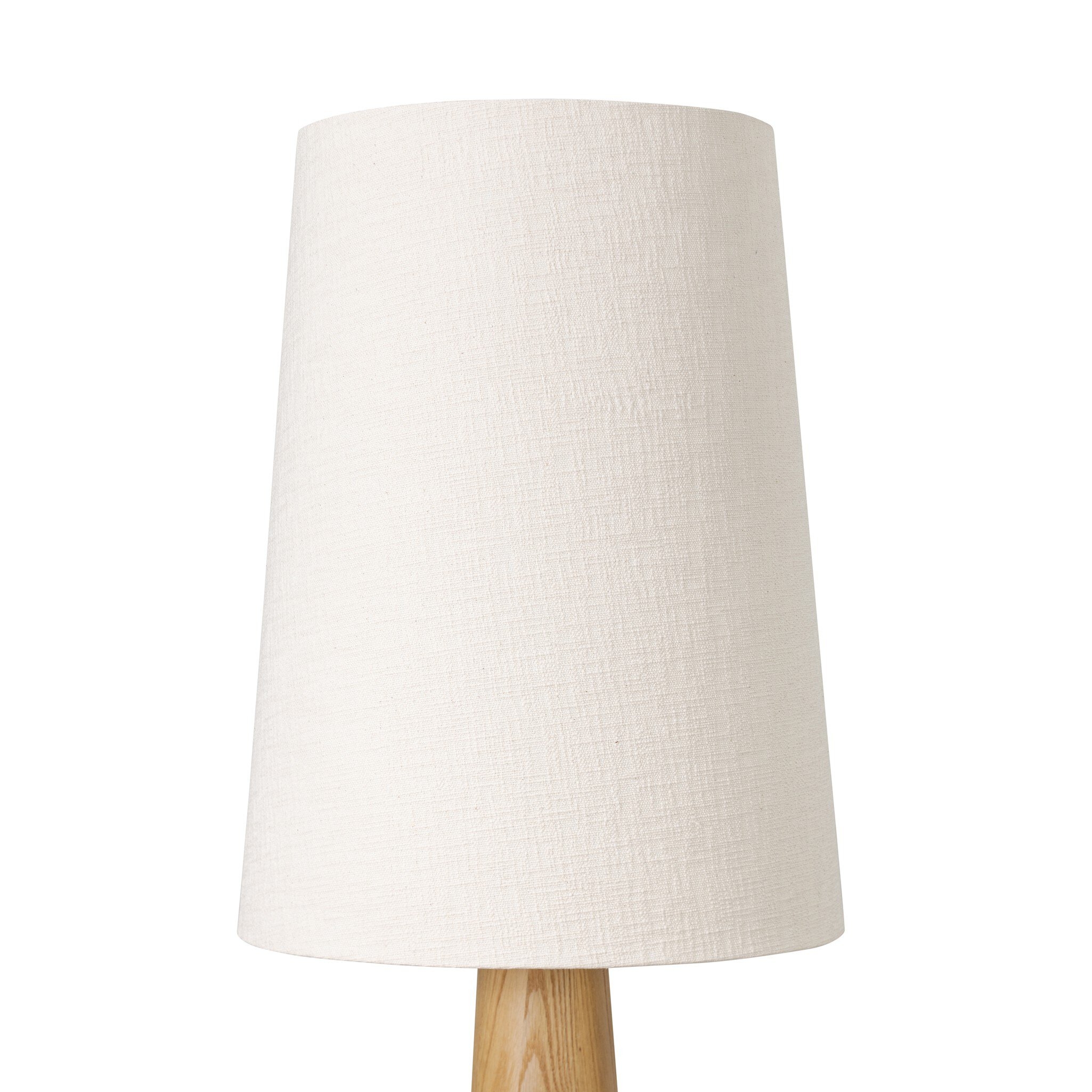 Nora Drum Floor Lamp - Light Oak - Image 2
