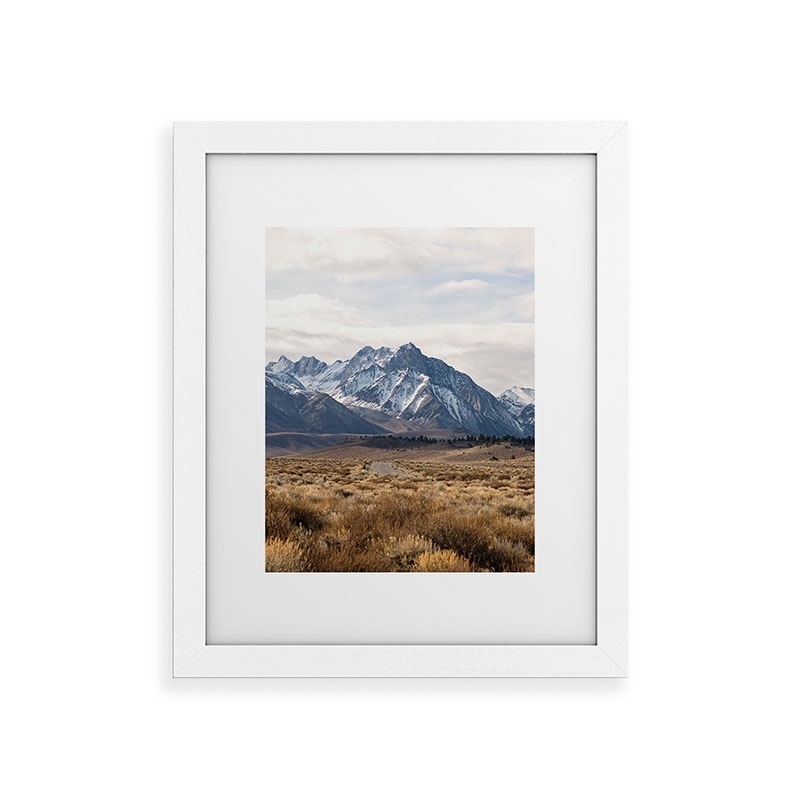 Road Less Traveled by Bree Madden - Framed Art Print Classic White 24" x 36" - Image 0