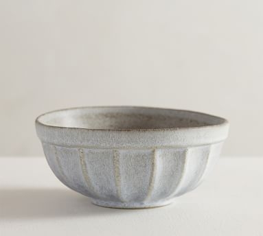 Mendocino Stoneware Cereal Bowl, Single - Mineral Blue - Image 1