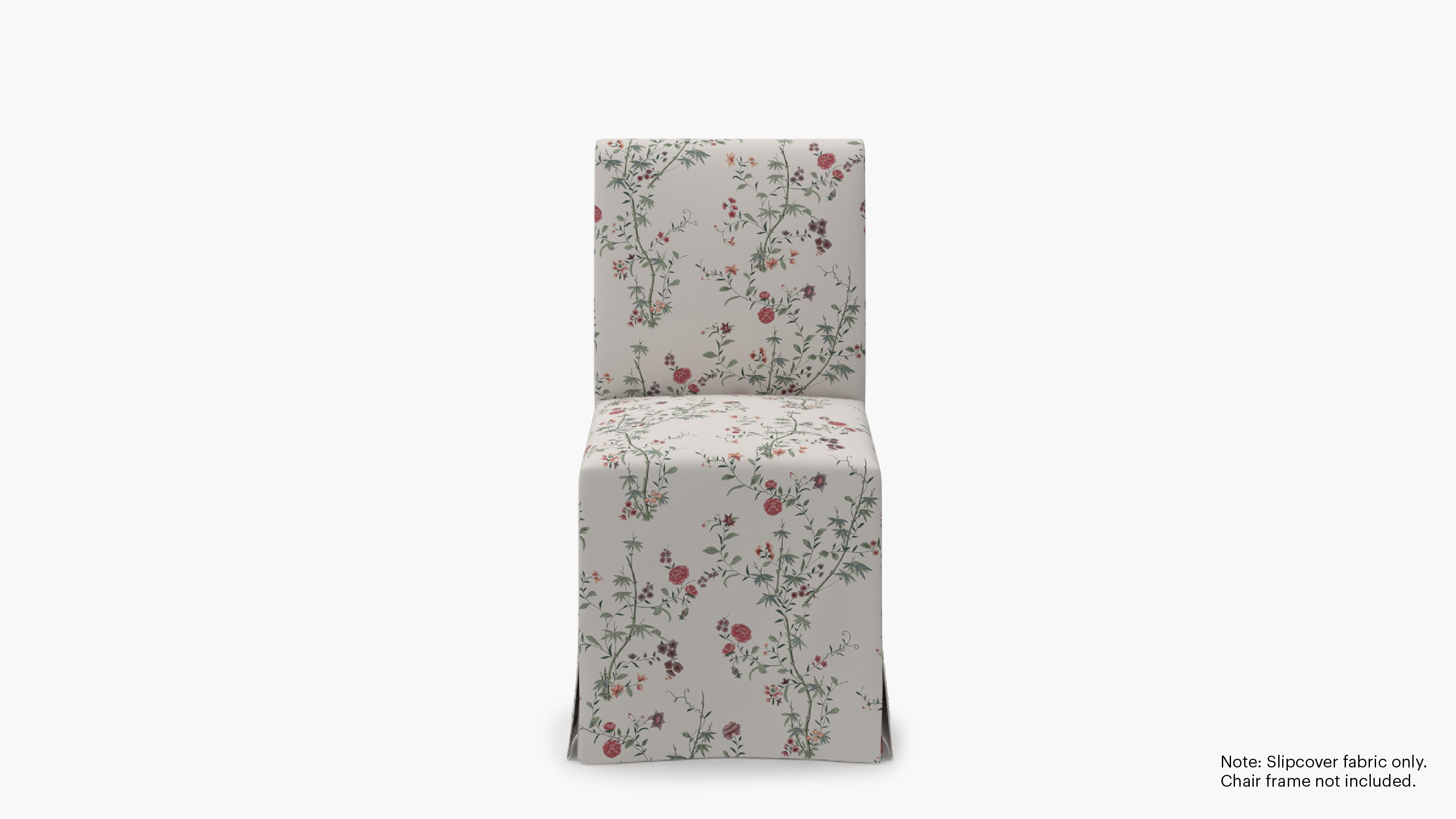 Slipcovered Signature Dining Chair - Cover Only, Multi Bamboo Garden - Image 0