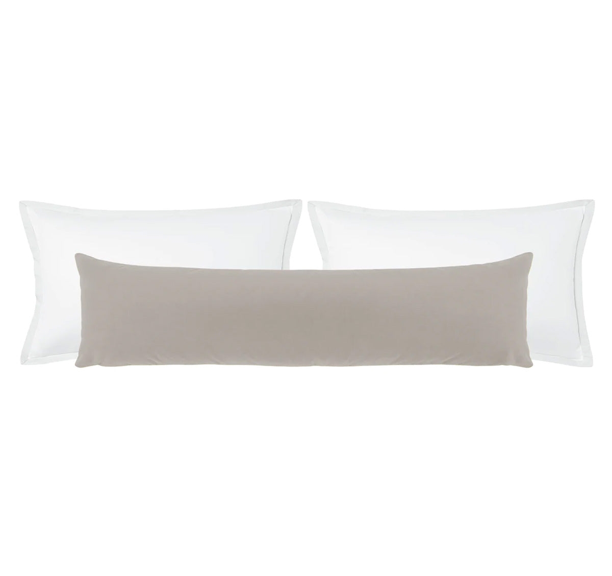 THE XL LUMBAR :: MOHAIR VELVET // DOVE GREY - BY THE YARD - Image 0