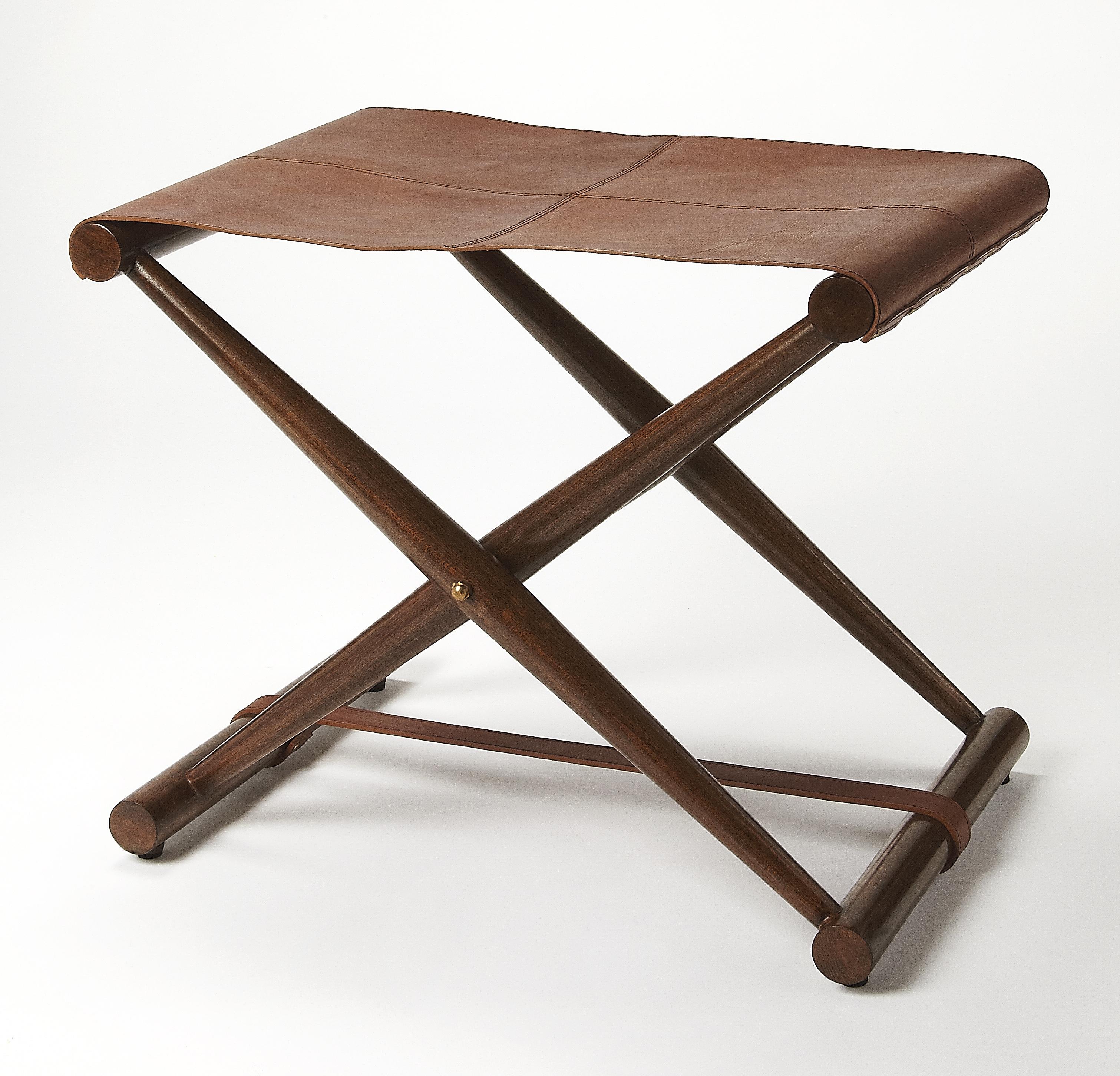 Sutton Brown Stool - Image 3