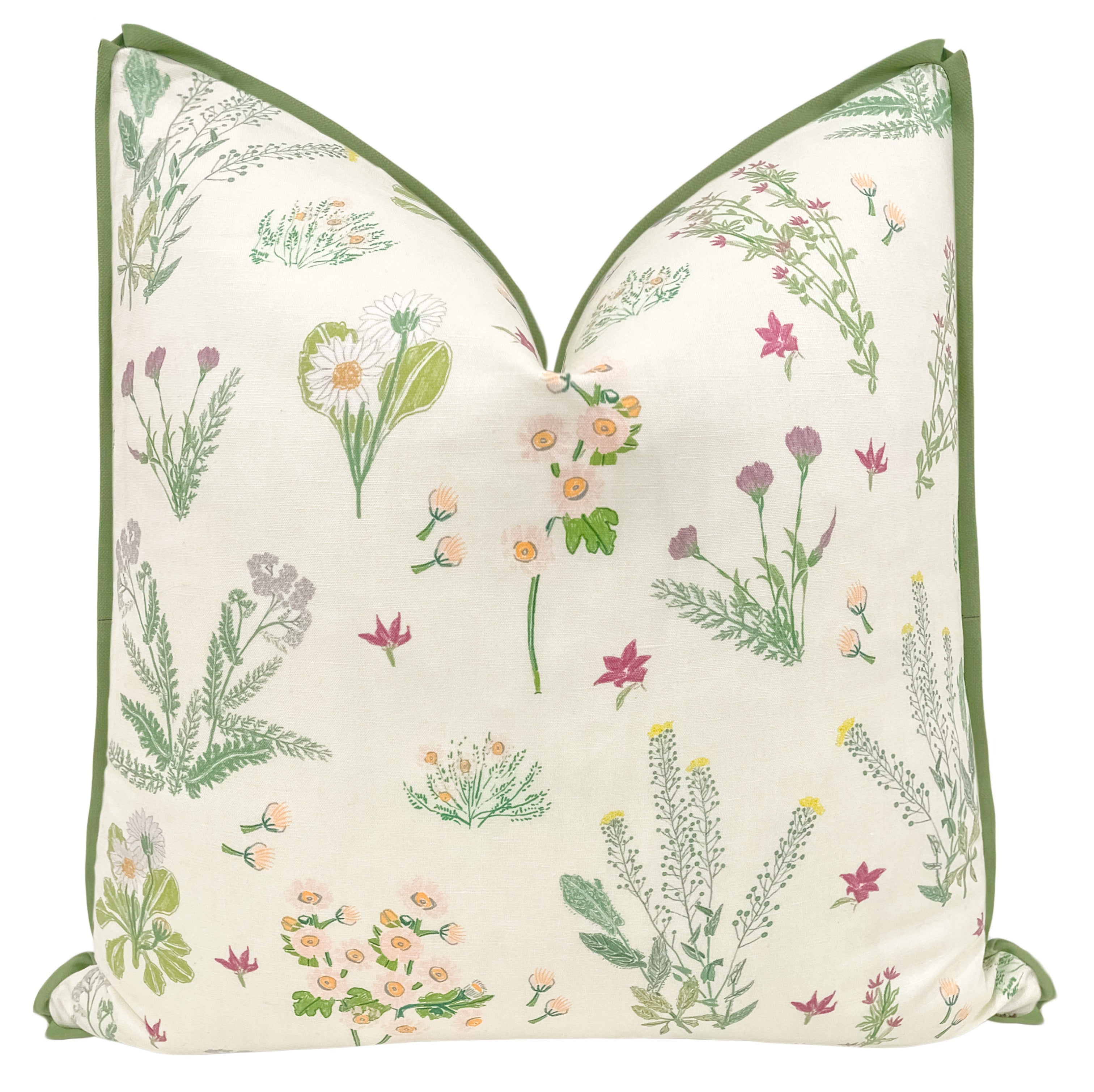 DARCY | LULIE WALLACE - SAMPLE 4" X 4" / BUTTERFLY FLANGE / Clover - Image 1
