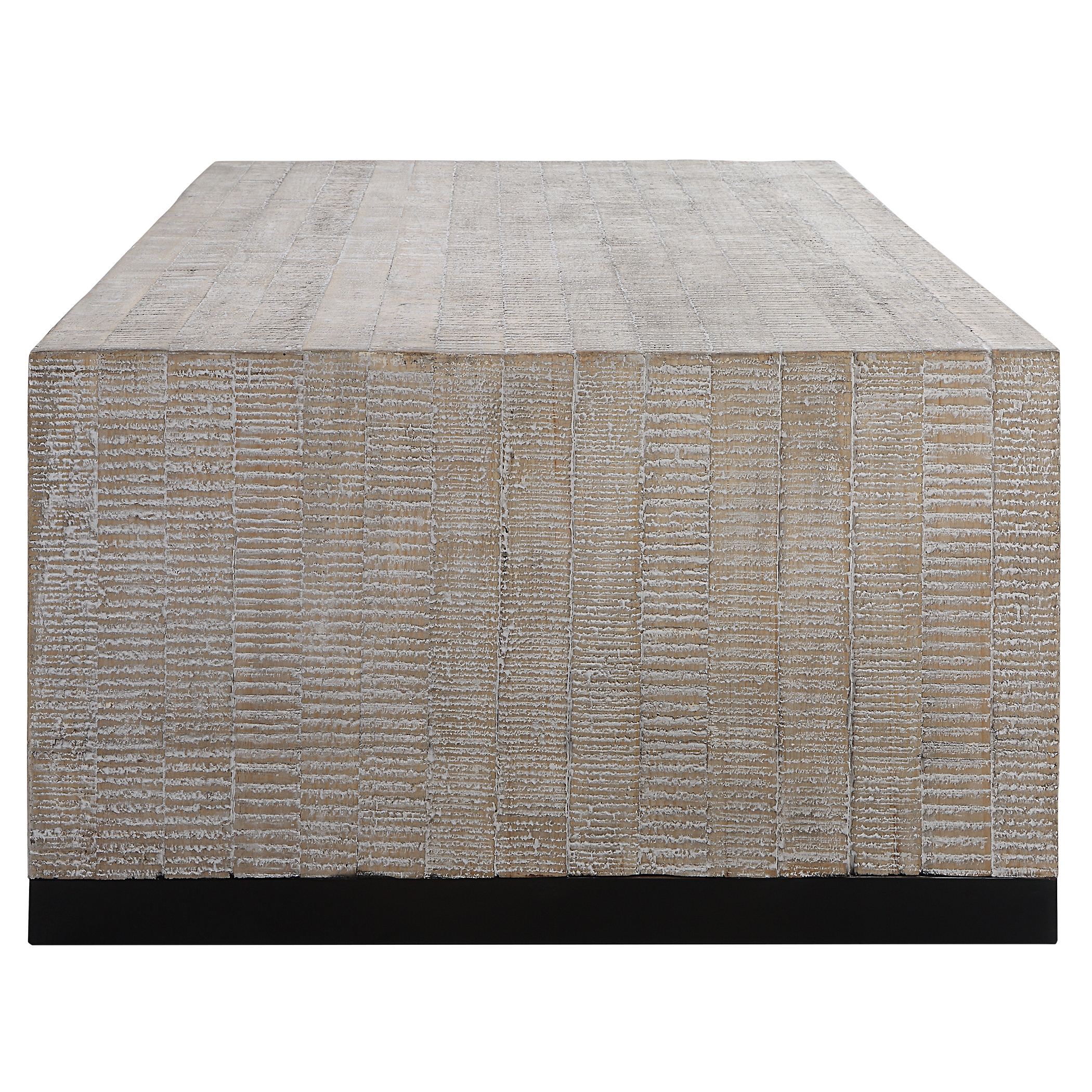 Bosk White Washed Coffee Table - Image 4