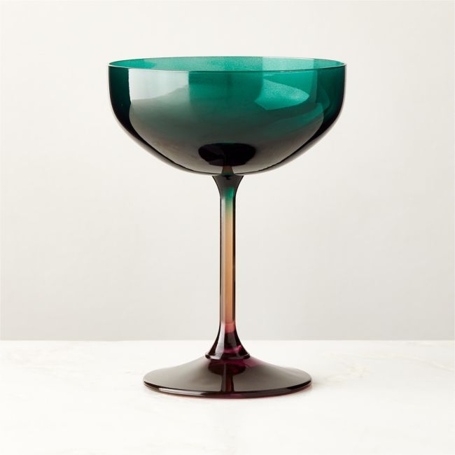 Marie Green Coupe Glass by Azeeza - Image 0