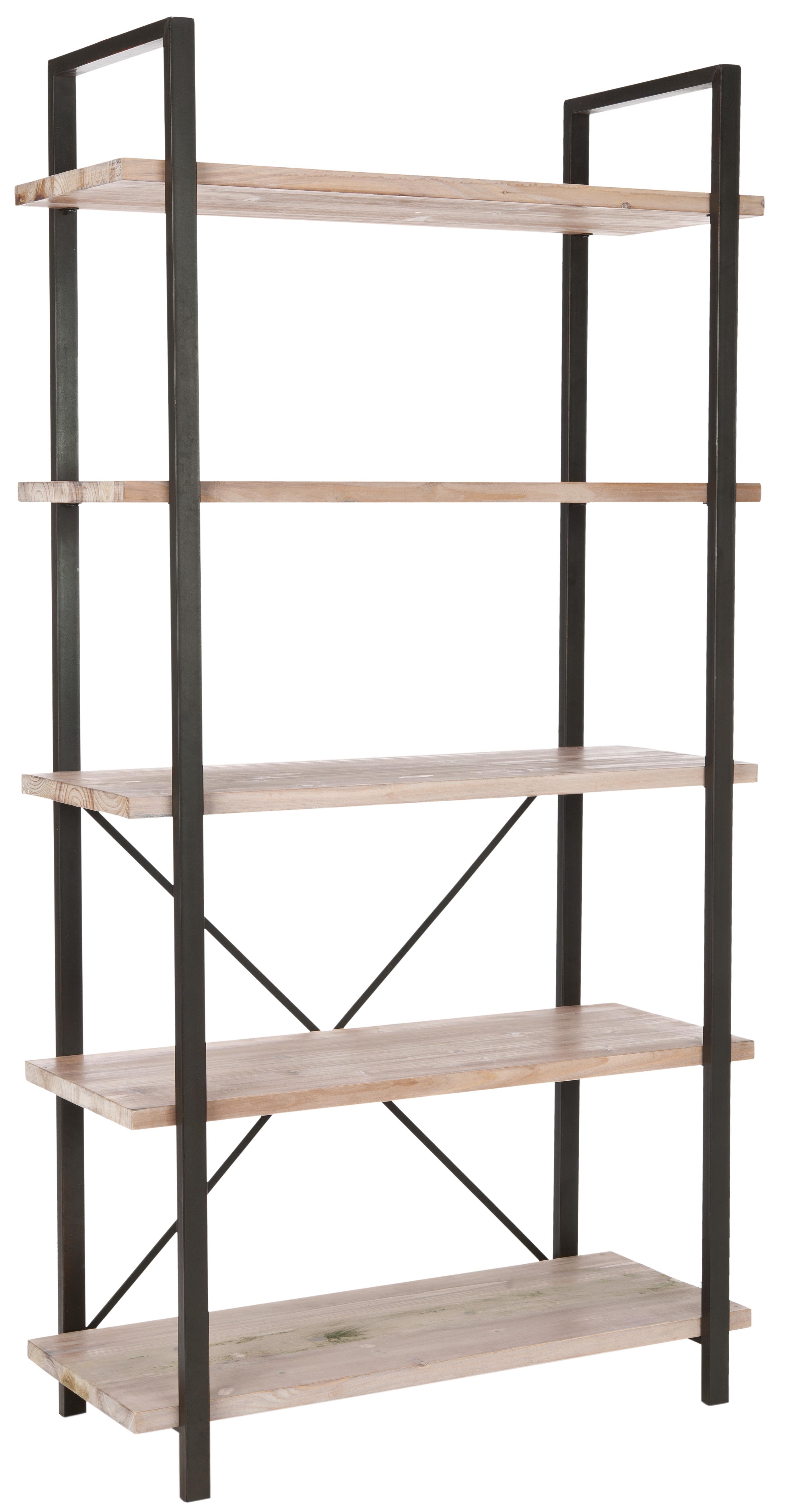 Chantel 5 Tier Etagere - Red Maple - Arlo Home - Image 0