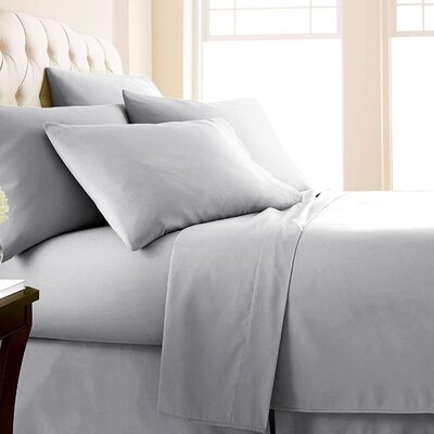 6-Pieces Bed Sheets Set  Microfiber-Wrinkle & Fade Resistant, Deep Pocket, Egyption Comfort Sheet Set - Image 0