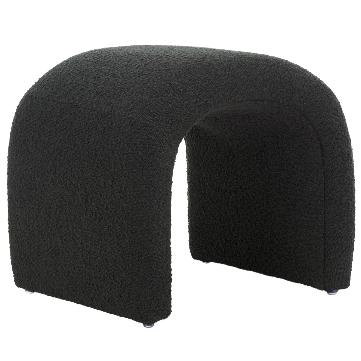 Kibo Ottoman - Black - Safavieh - Image 6