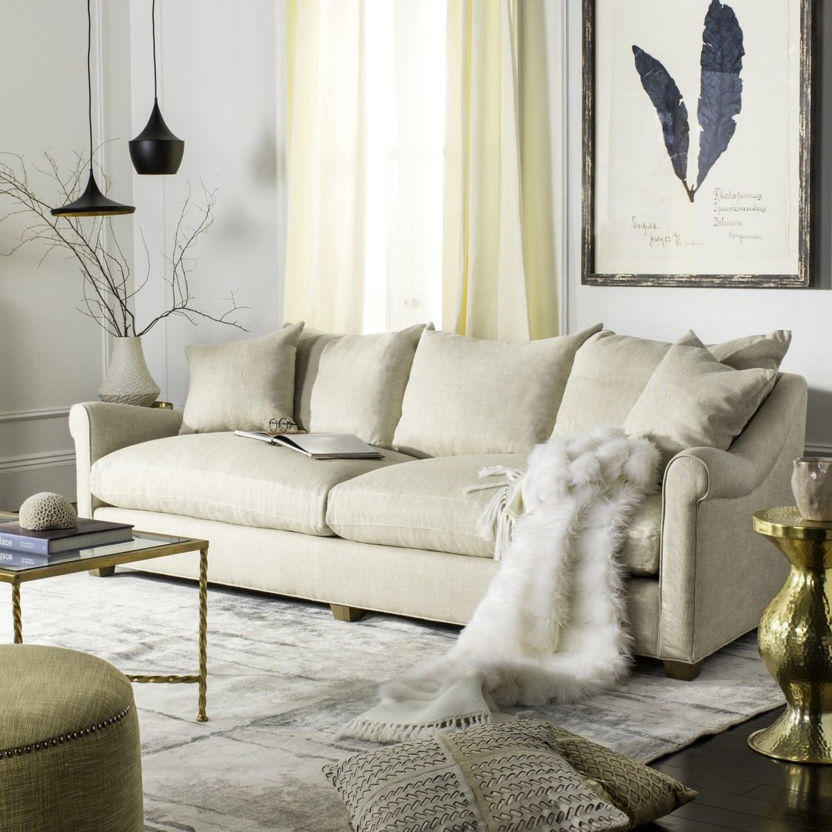 Frasier Linen Sofa - Natural - Arlo Home - Image 6