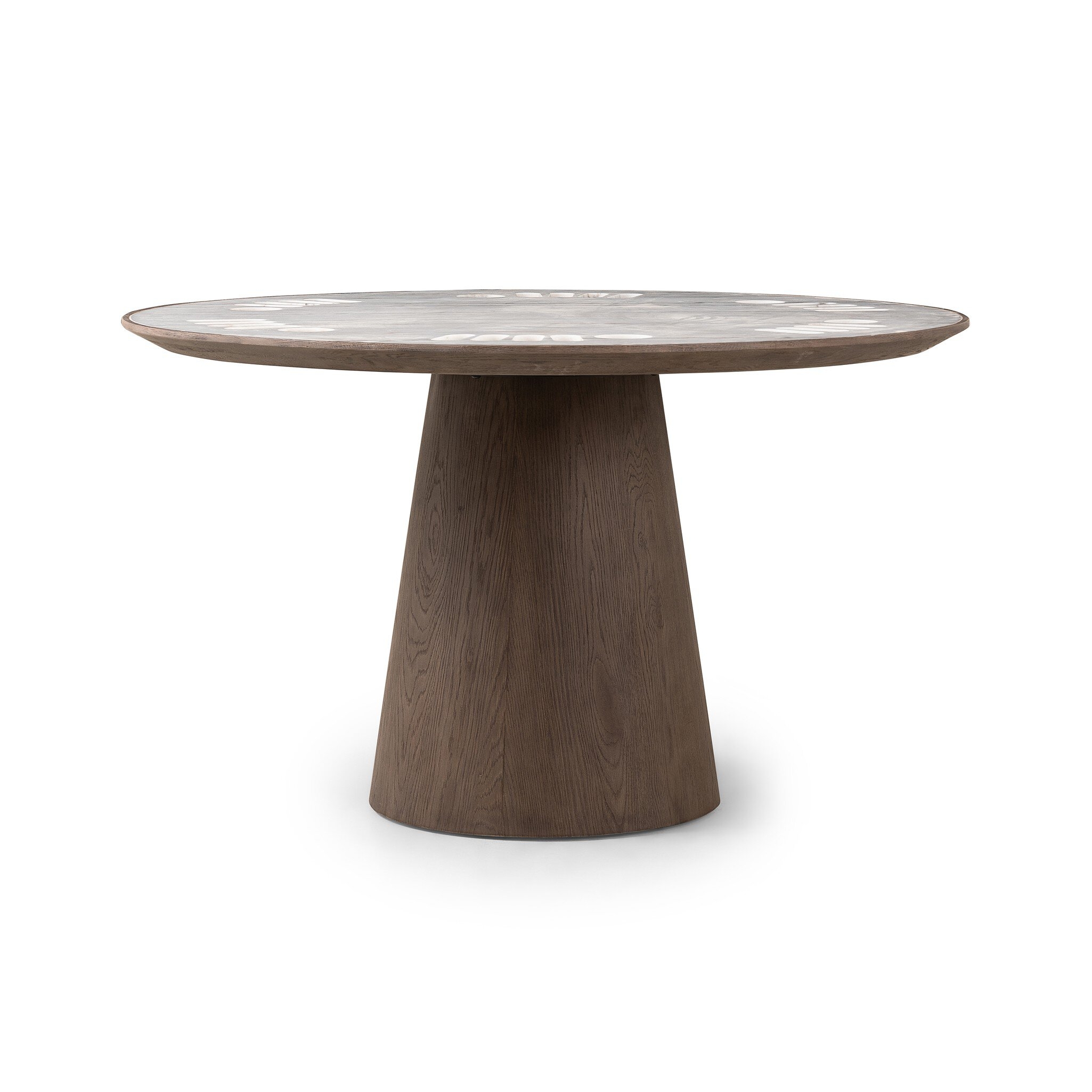 Skye Poker Table - Weathered Dark Oak - Image 2