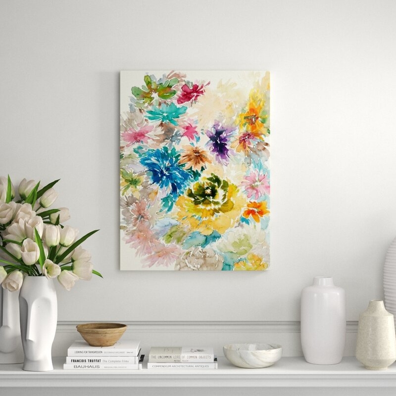 Chelsea Art Studio Spring Blossoms by Sara Brown - Wrapped Canvas Painting - Image 0