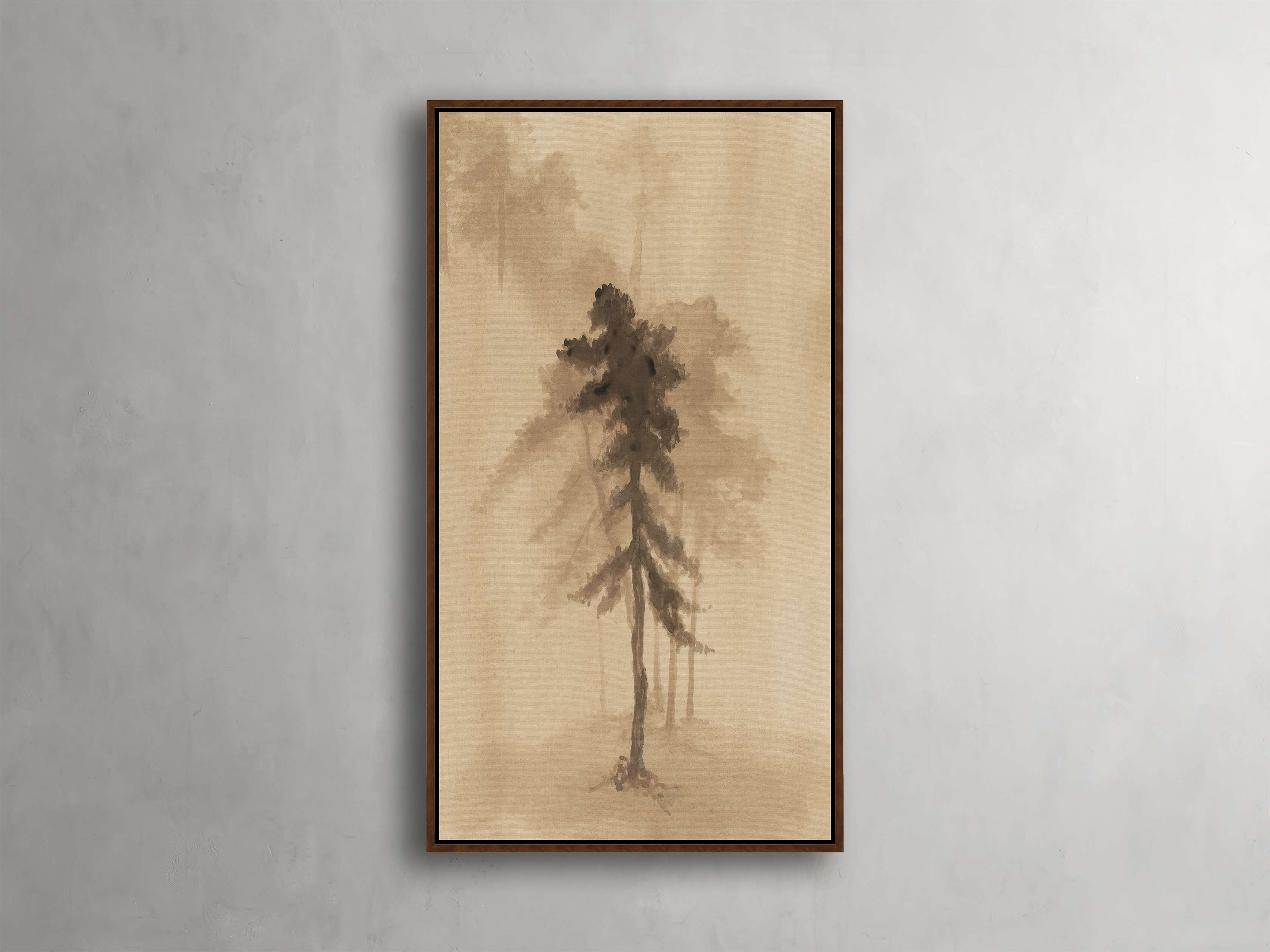 Sienna Dreams Ii Framed Print in Fabric Natural - Image 0