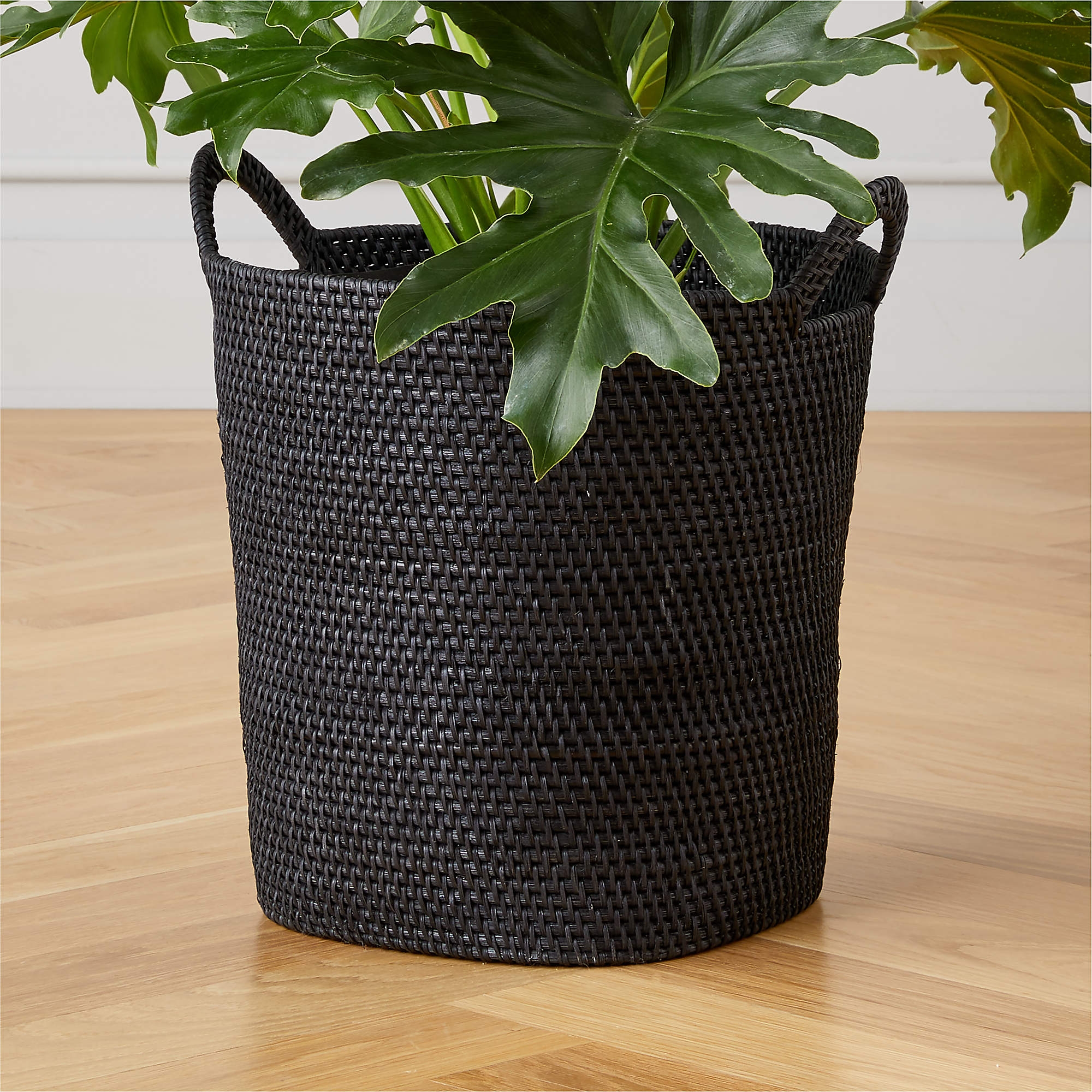 Jazz Basket with Handles, Small, Black - Image 2