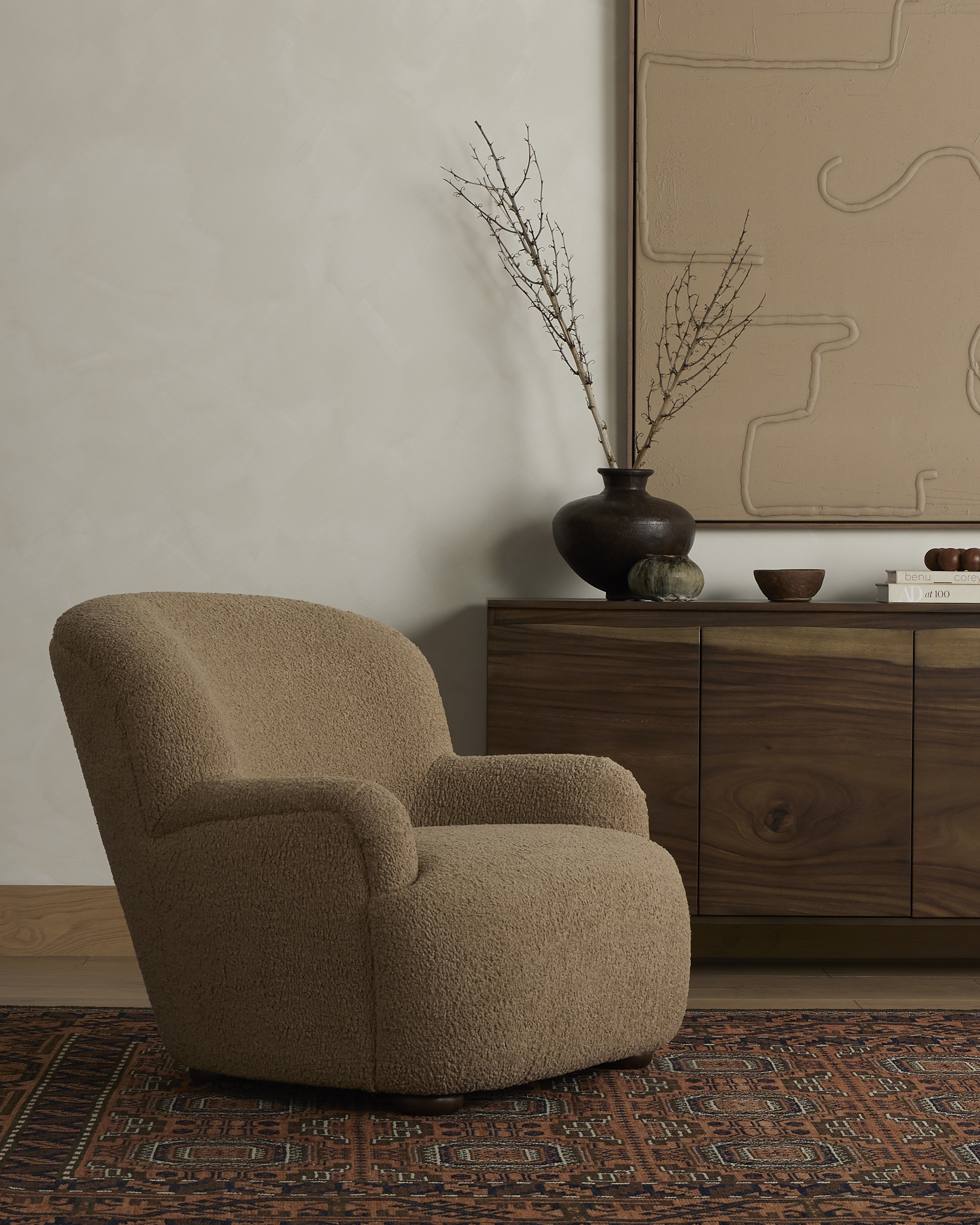 Kadon Chair-Sheepskin Camel - Image 12