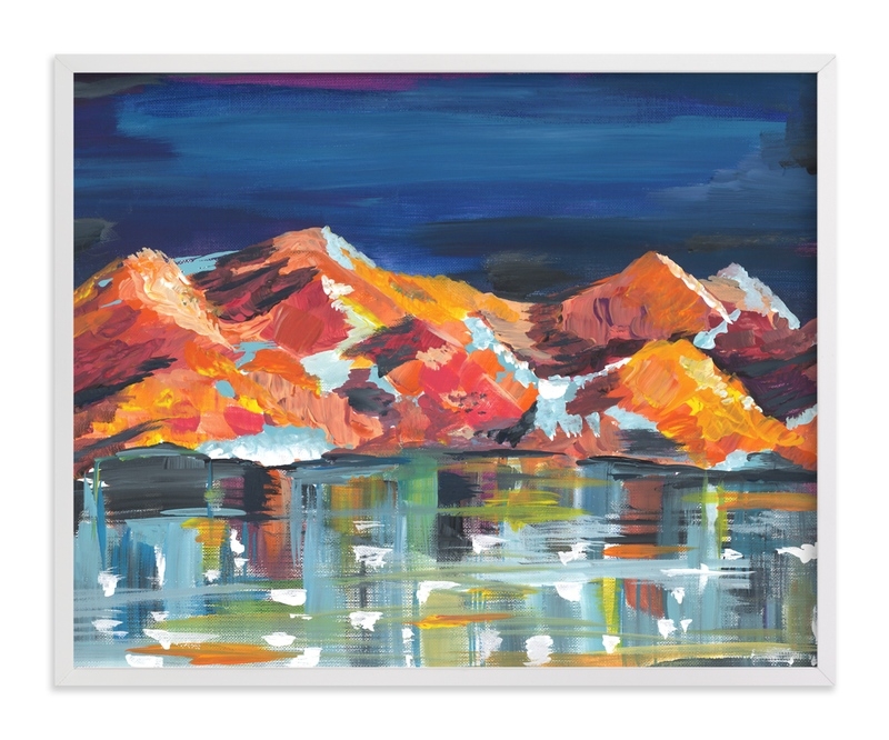 Midnight Mountains Limited Edition Fine Art Print 1 - Image 0