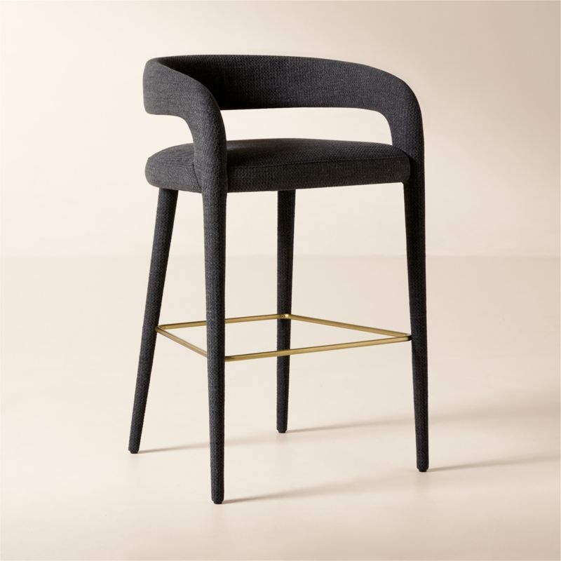 Lisette Bar Stool Coverlet Wheat - Image 2