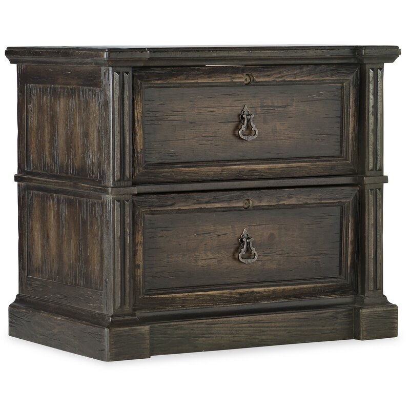 Hooker Furniture La Grange Warrenton 2-Drawer Lateral Filing Cabinet - Image 0