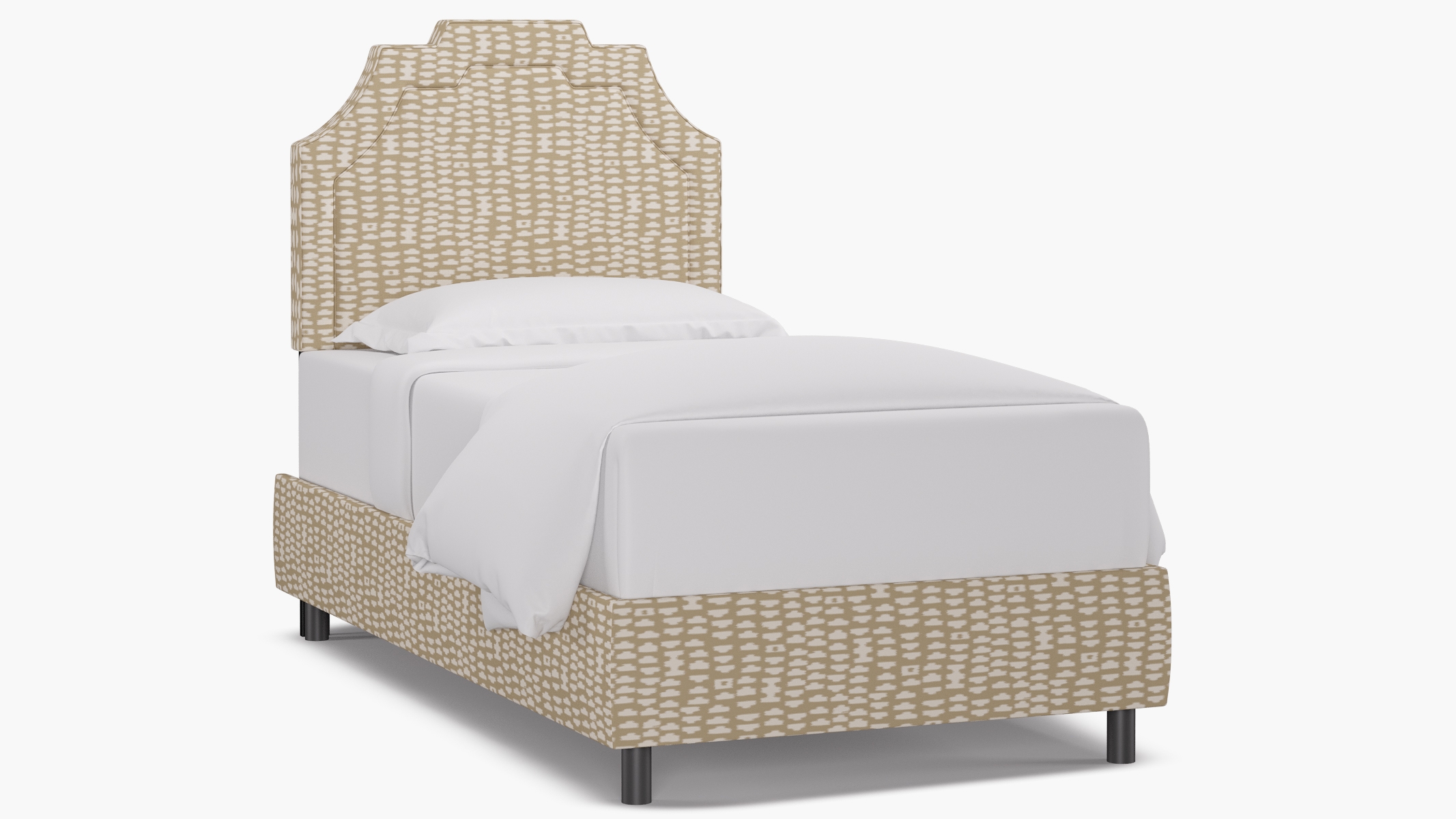 Art Deco Bed, Sand Odalisque, Twin - Image 1