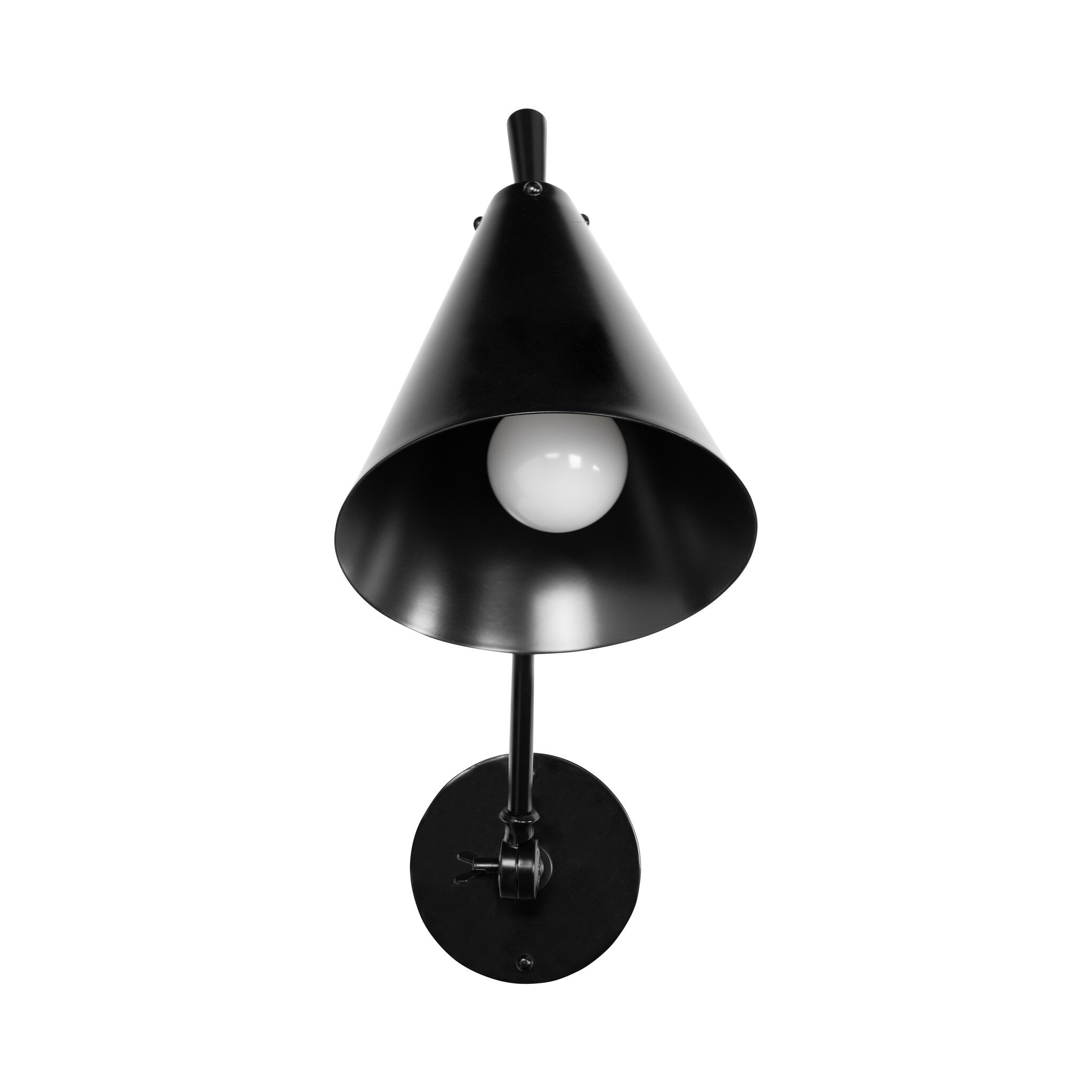 Watkins Sconce - Jet Black - Image 2
