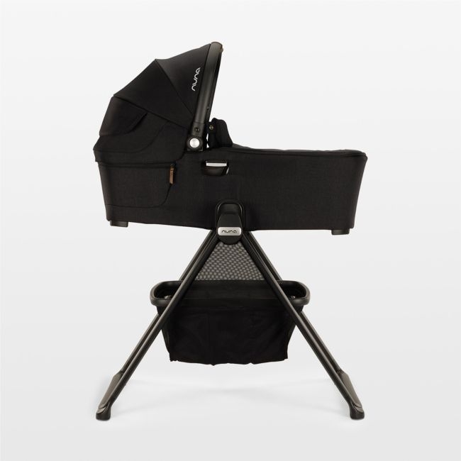 Nuna ® DEMI ™ next Black Caviar Baby Bassinet with Stand - Image 0