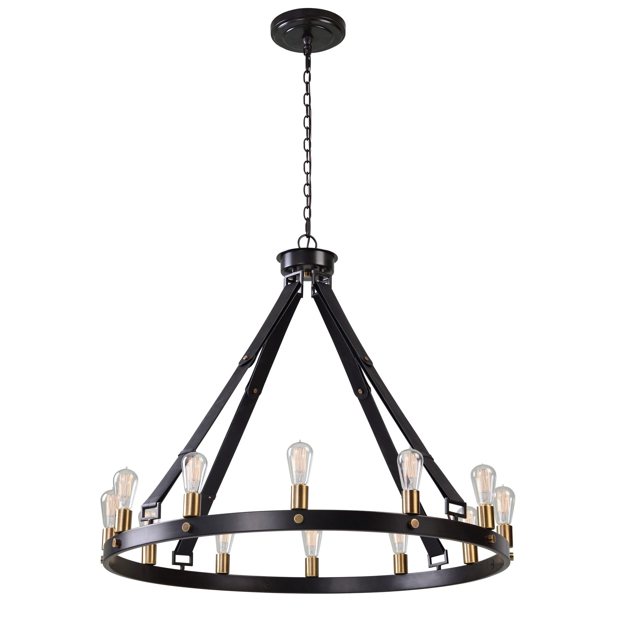Marlow 12 Light Circle Chandelier - Image 0