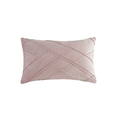 Naomi Rectangular Velvet Pillow Cover and Insert 20'' H x 12'' W - Image 0