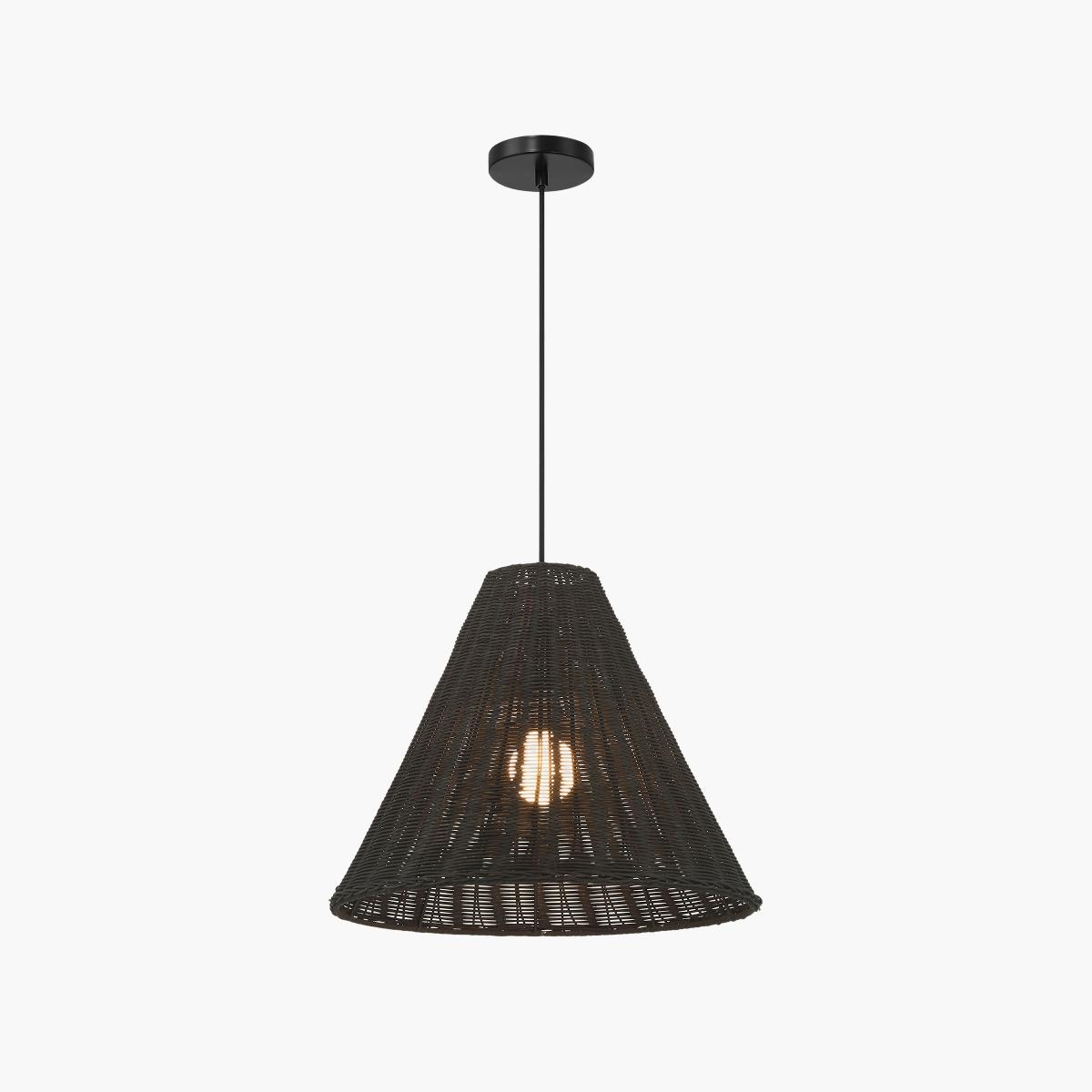 Sonoma Pendant, Black, 17.75" - Image 0