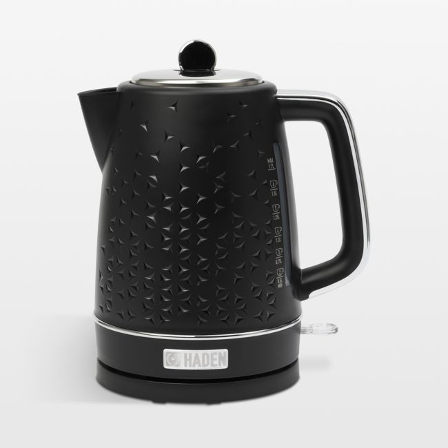 HADEN Starbeck Black Electric Tea Kettle - Image 0