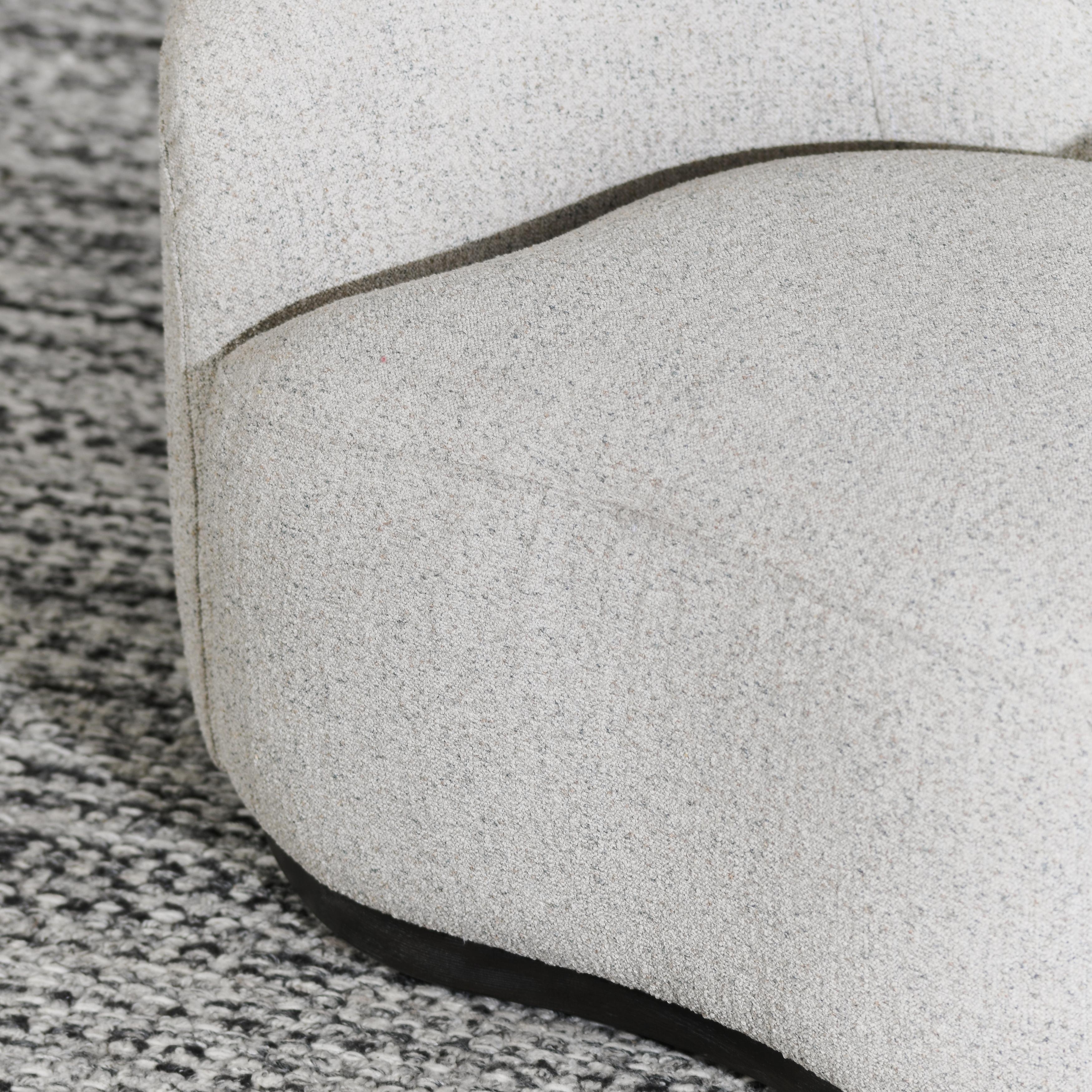 Beverly Swivel Accent Chair Ivory - Image 6