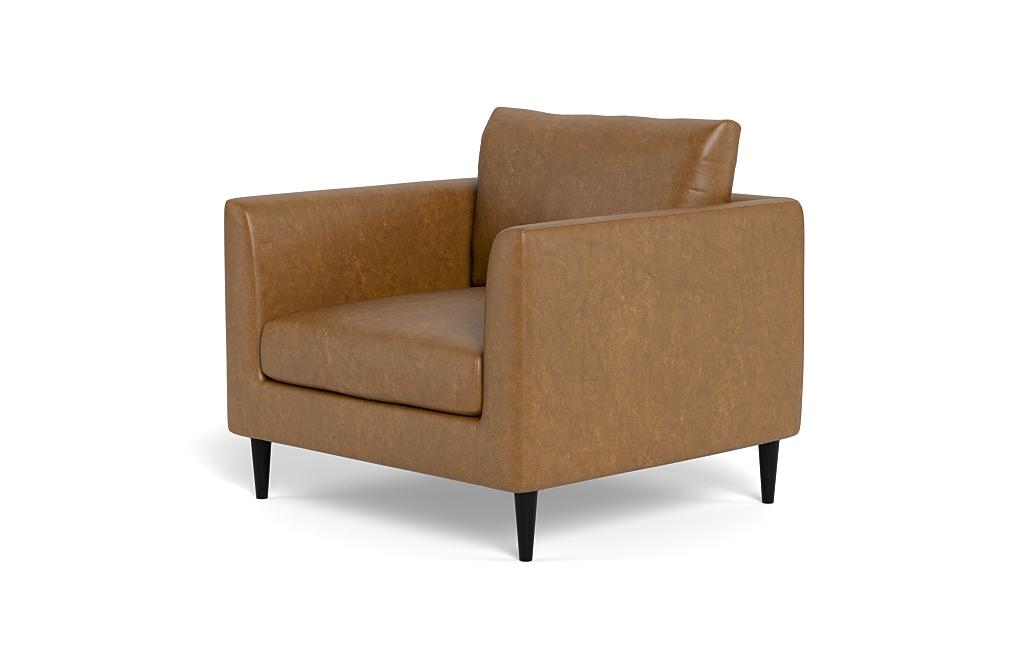 Owens Leather Accent Chair - Image 2