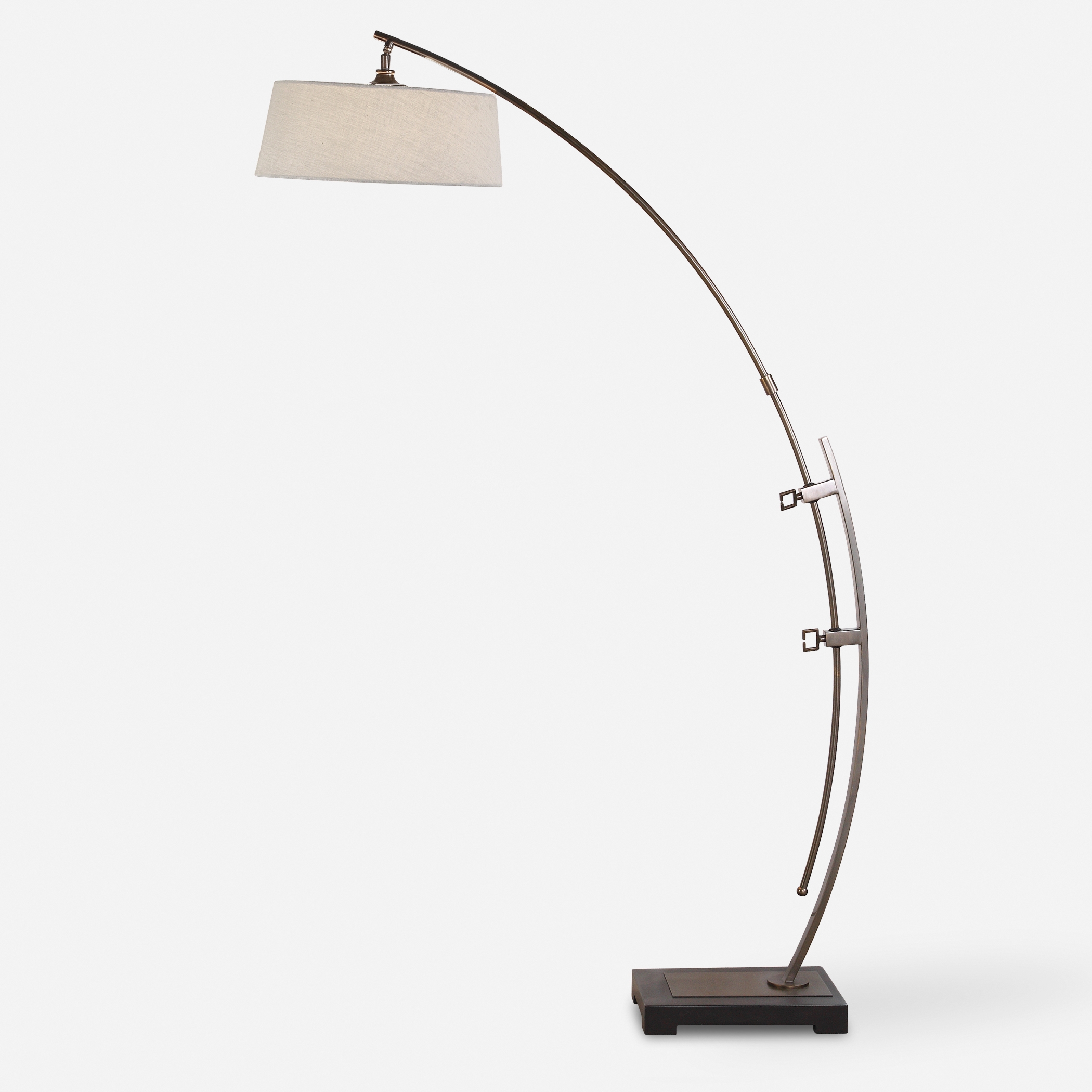 Calogero Bronze Arc Floor Lamp - Image 0
