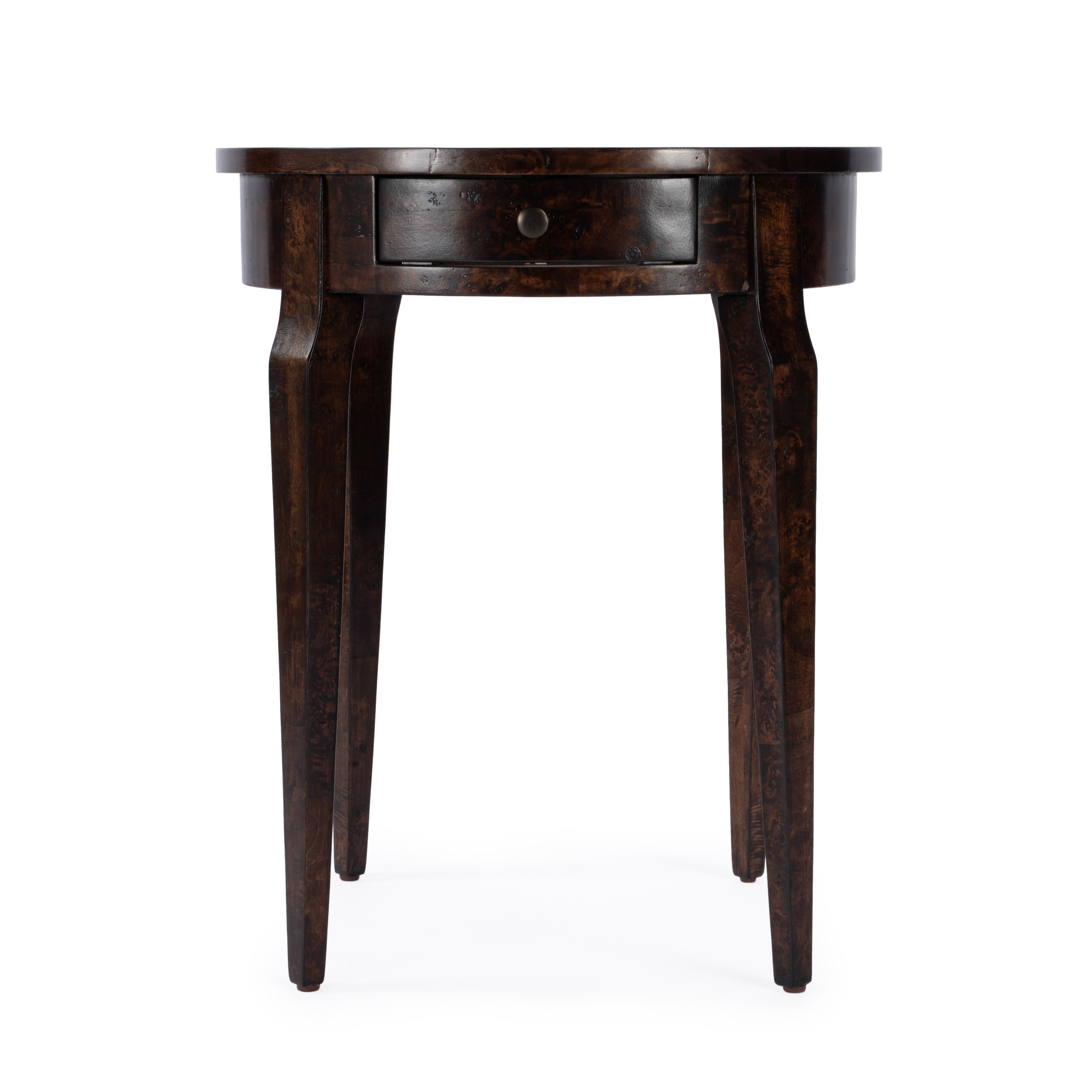 Archer Dark Burl Side Table - Image 3