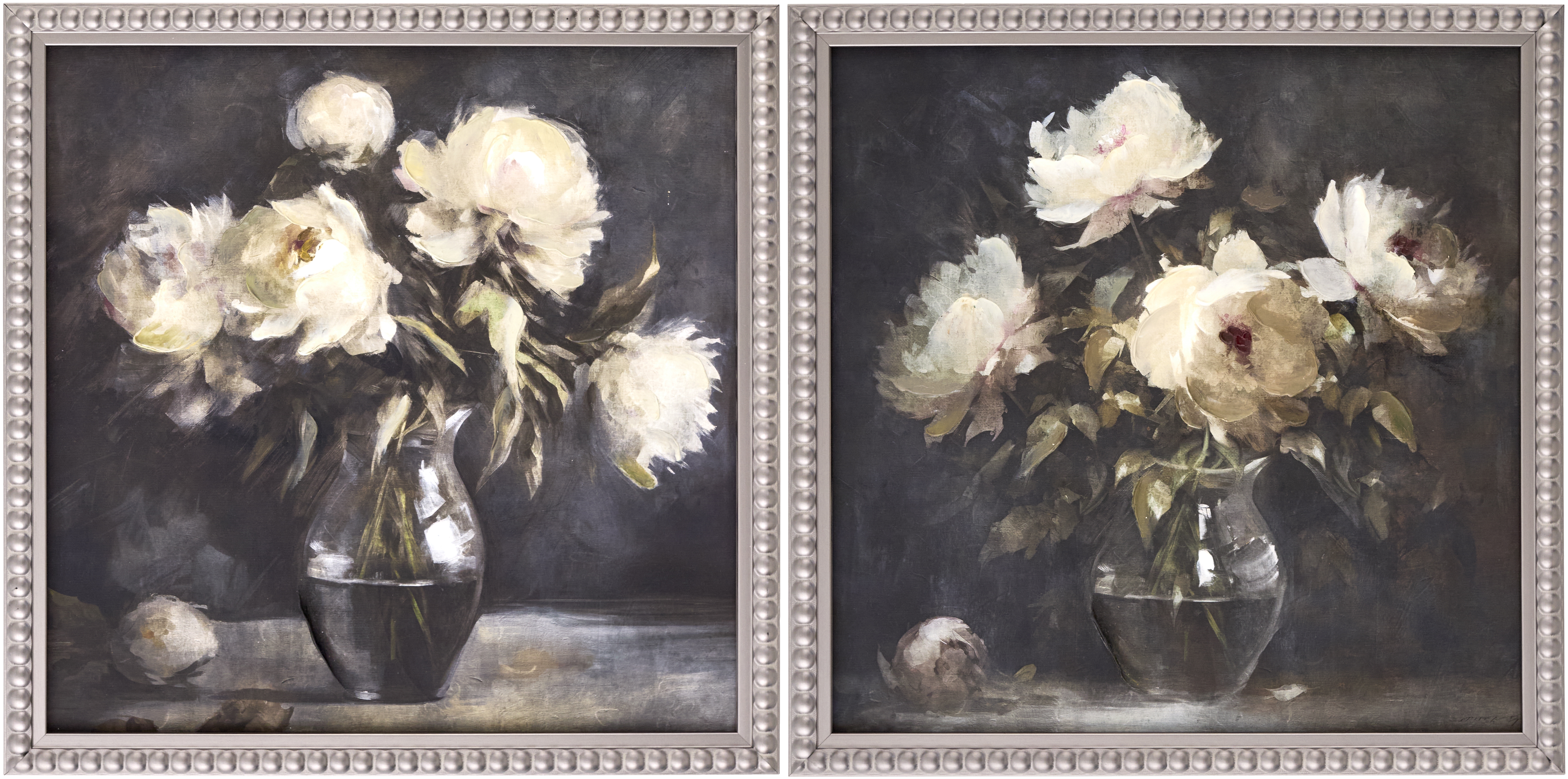 Livabliss Flores FLOR-001 18"H x 18"W x 1"D; 18"H x 18"W x 1"D Framed Art - Image 0