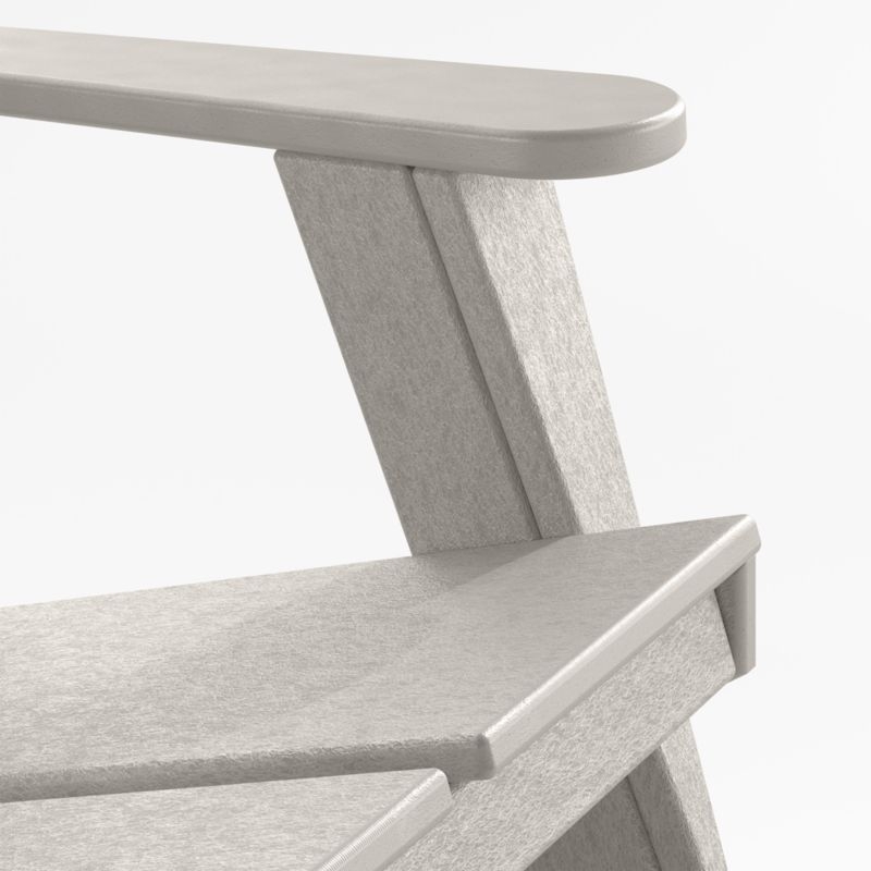 Paso Sand Outdoor Adirondack Rocking Chair by POLYWOOD® - Image 4