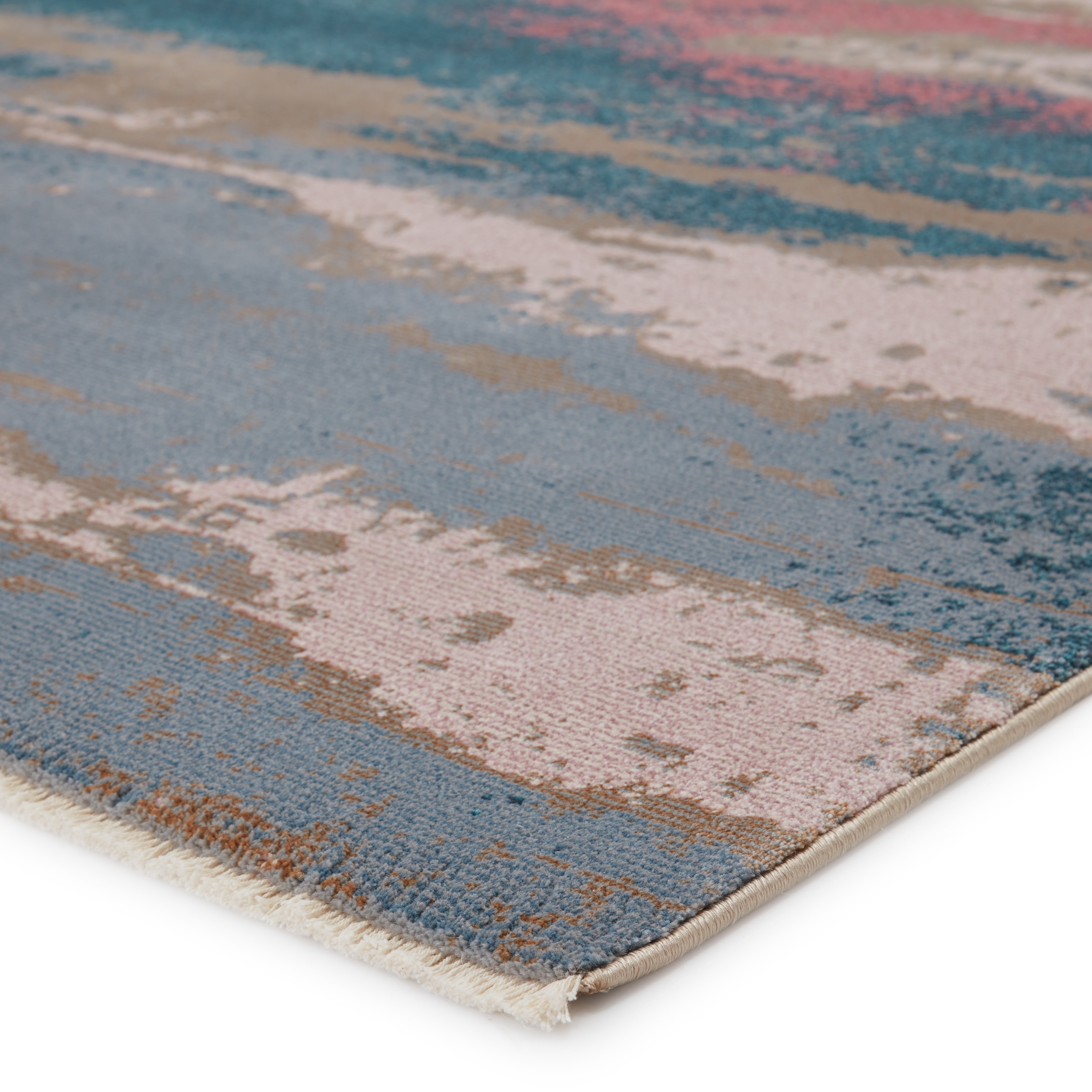 Vibe by Helene Abstract Multicolor Area Rug (5'X7'6") - Image 1
