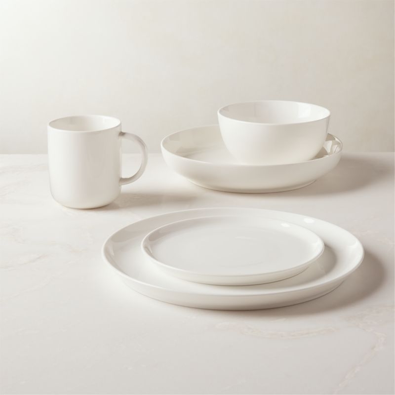 Contact White Serving Bowl - Image 2