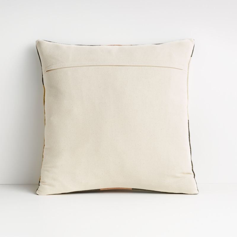 Clarita 18" Modern Pillow with Feather-Down Insert - Image 2