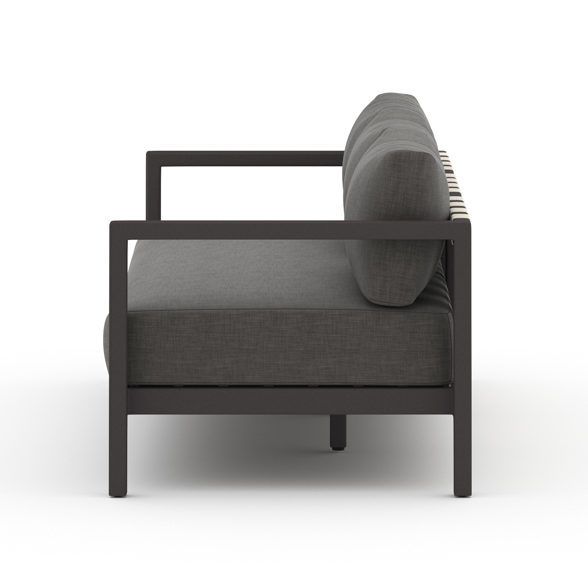 Sonoma Outdoor Sofa, Bronze - Venao Charcoal - Image 2