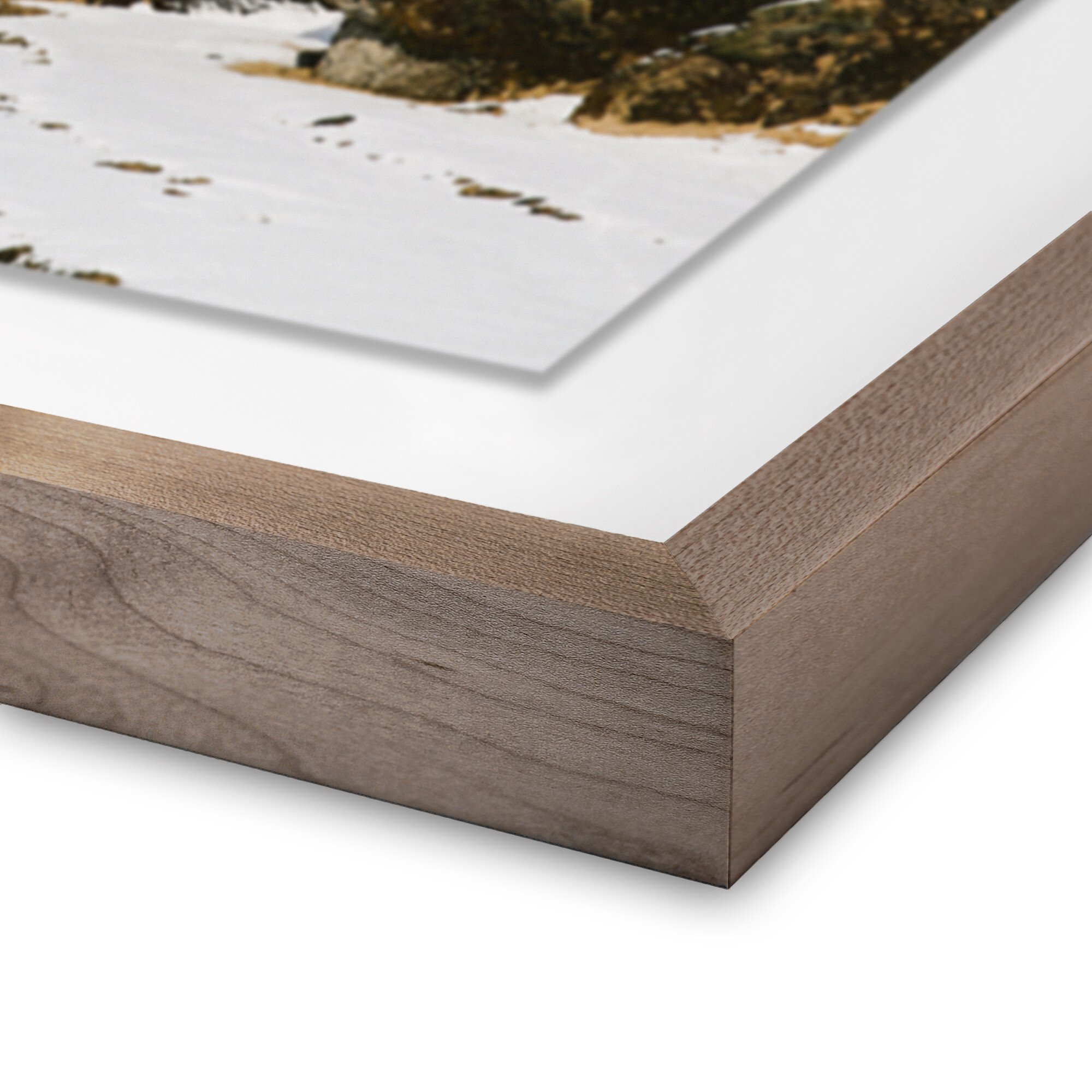 Advent - Iceland by Wesley and Emma Teague - Rustic 1.5 Walnut - Image 1