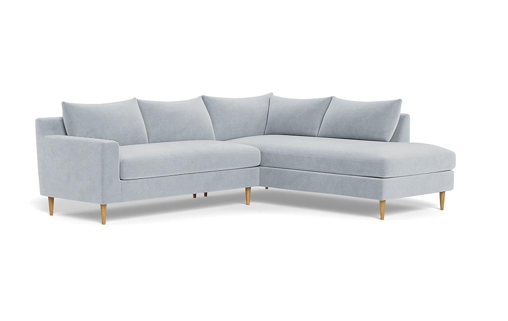 Sloan 3-Seat Right Bumper Sectional - Image 1