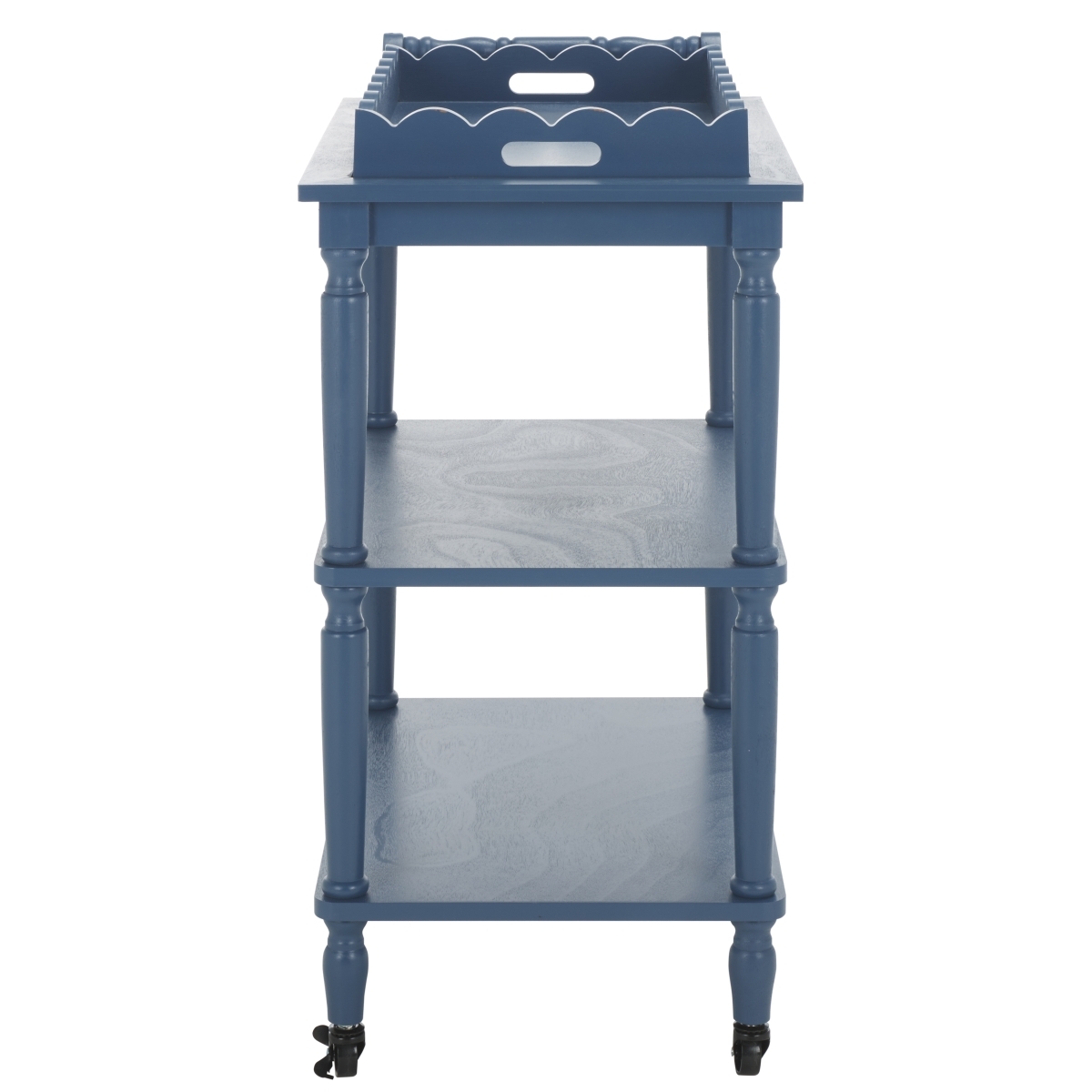 Haven 3 Tier Dining Cart - Blue - Image 6