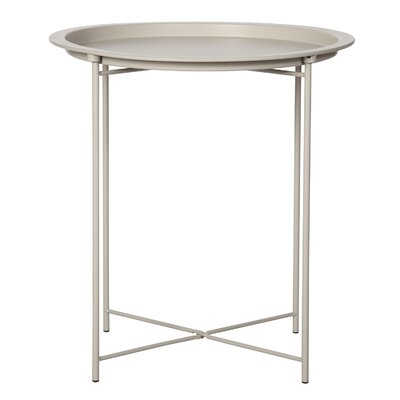 Annalei Tray Top Cross Legs End Table - Image 0
