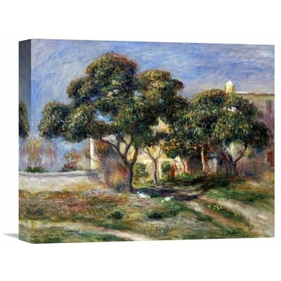 'The Medlar Trees' by Pierre-Auguste Renoir Painting Print on Wrapped Canvas - Image 0