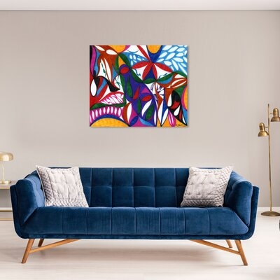 'Rhapsodic' Wrapped Canvas Print on Canvas - Image 0
