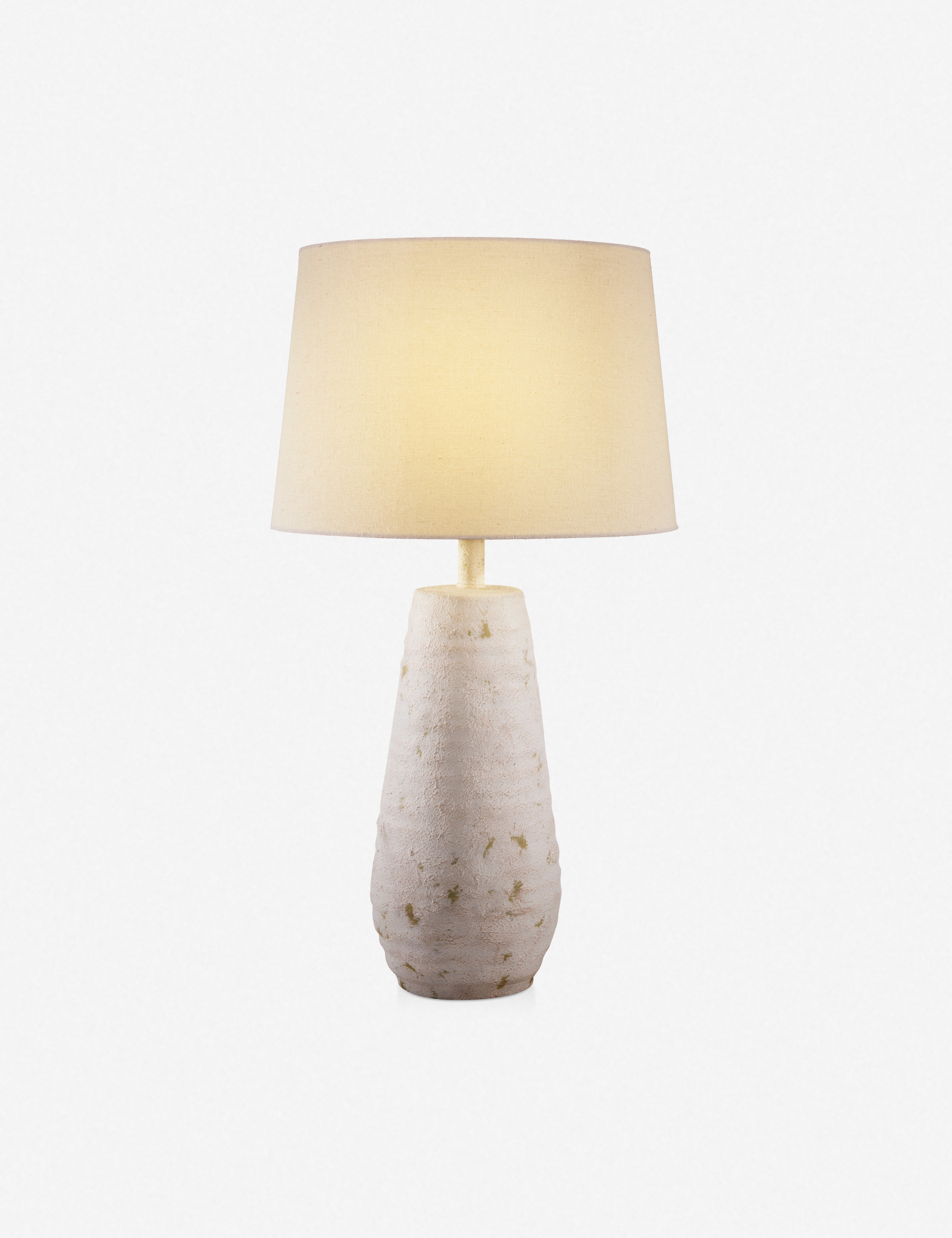 Serafina Table Lamp, Ivory - Image 1